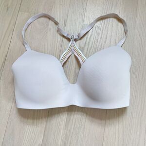 BUY 1 GET 1 FREE tshirt lightly lined wireless 36dd light pink grayish
